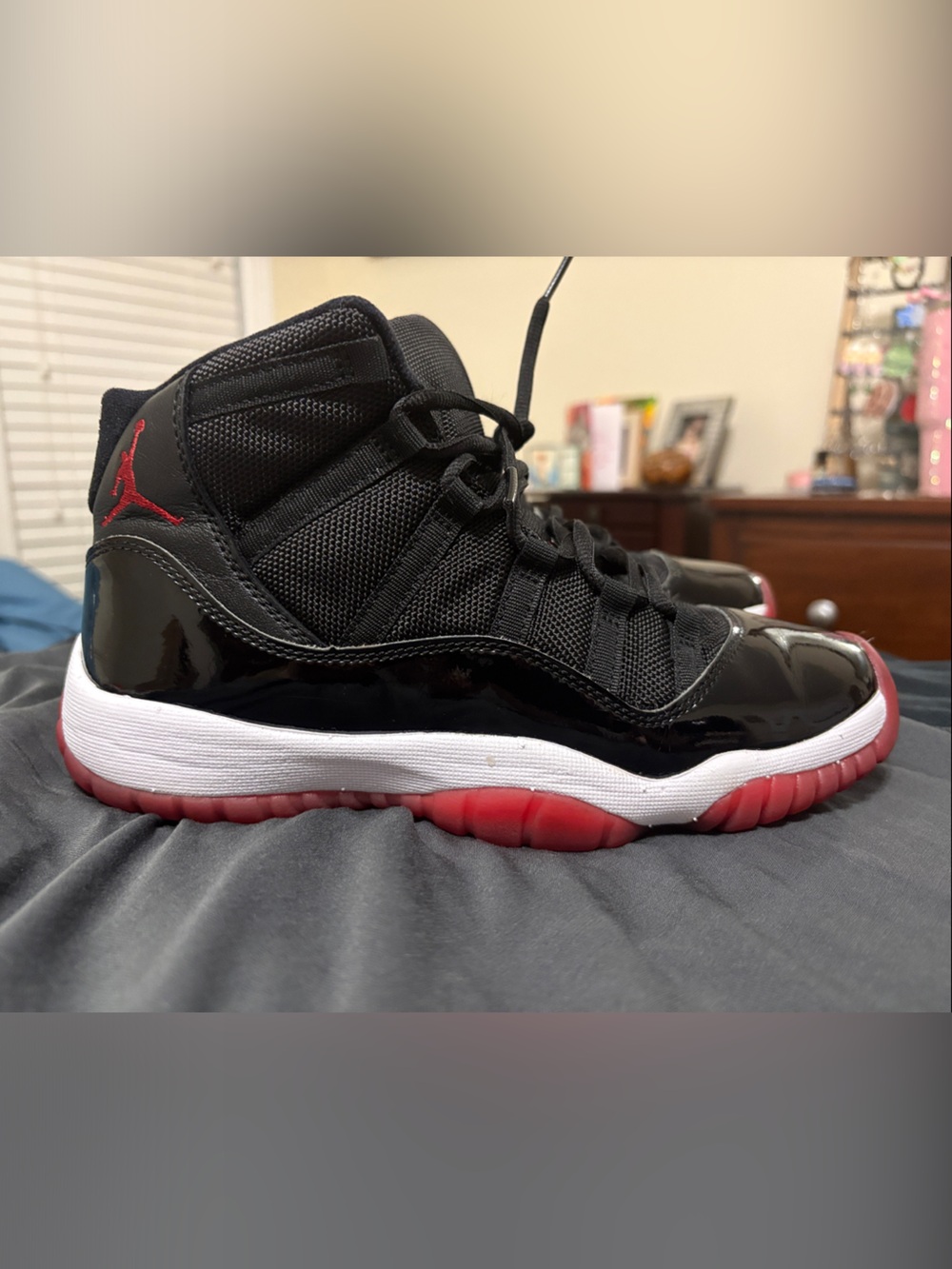 Nike Air Jordan 11 Retro 'Bred' Sneakers (6 YOUTH)